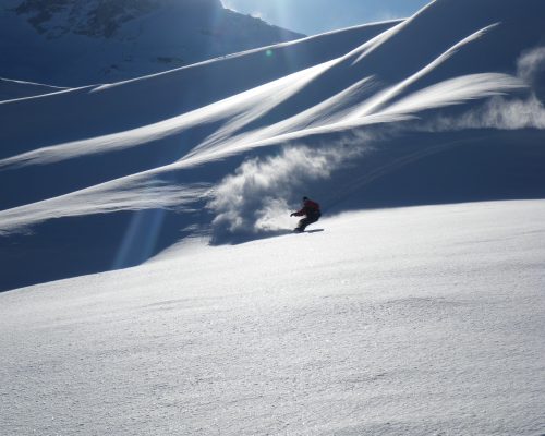 Freeriding in den Zillertaler Alpen